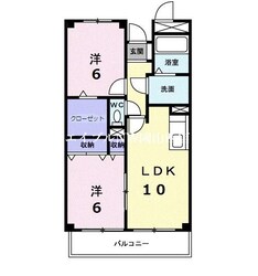 マ－ベラス豊成の物件間取画像